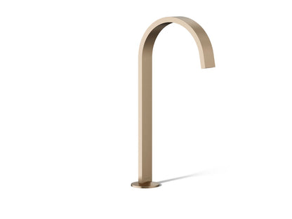 KOHLER Components Bathroom sink faucet spout with Ribbon design, 1.2 gpm