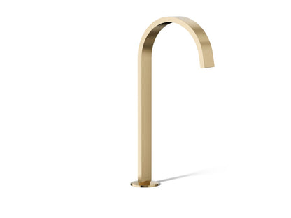 KOHLER Components Bathroom sink faucet spout with Ribbon design, 1.2 gpm