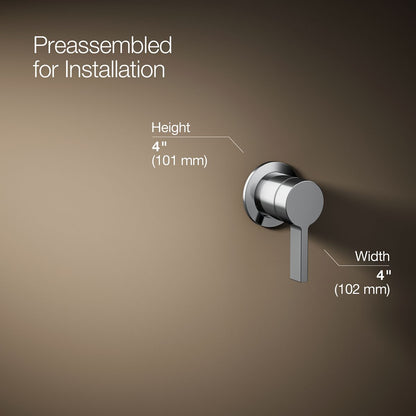 KOHLER Components Wall-mount bathroom sink faucet handle