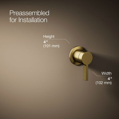 KOHLER Components Wall-mount bathroom sink faucet handle