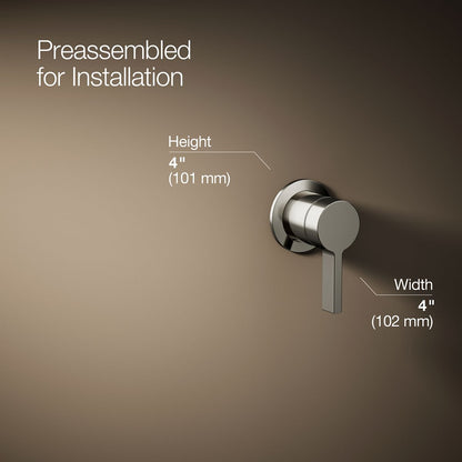 KOHLER Components Wall-mount bathroom sink faucet handle