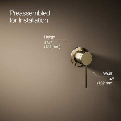 KOHLER Components Wall-mount bathroom sink faucet handle