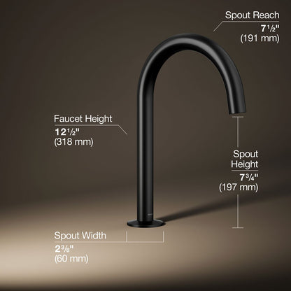 KOHLER Components Deck-mount bath spout with Tube design