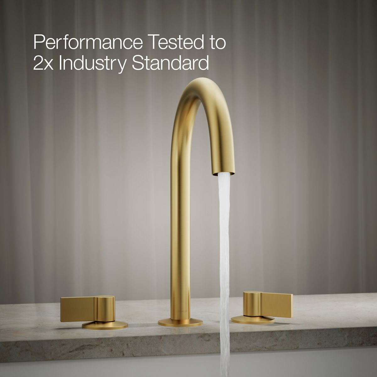 KOHLER Components Deck-mount bath spout with Tube design
