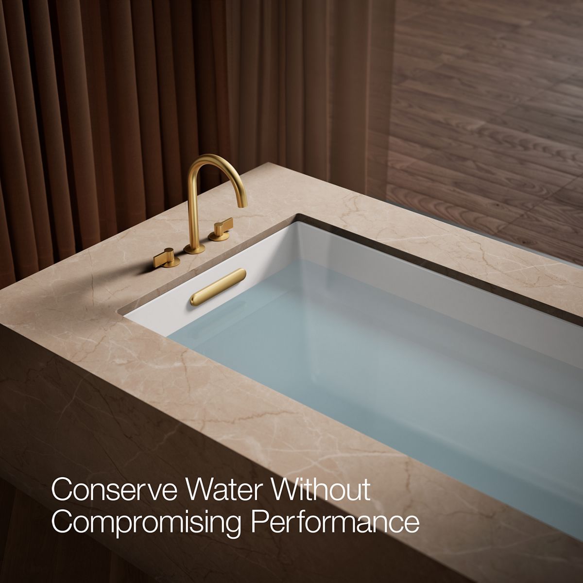 KOHLER Components Deck-mount bath spout with Tube design