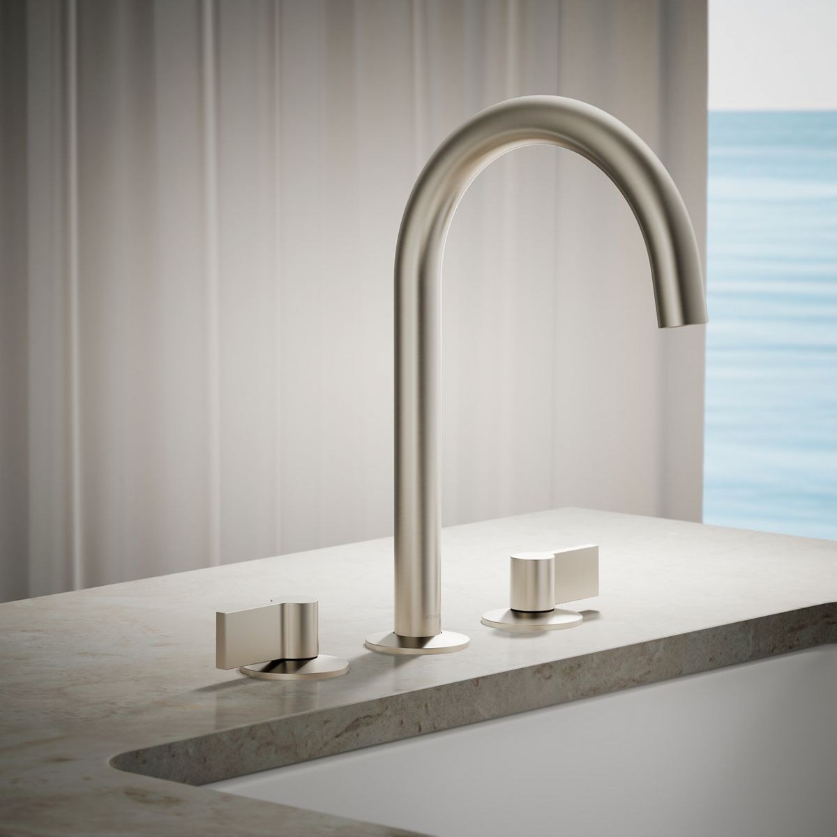 KOHLER Components Deck-mount bath spout with Tube design