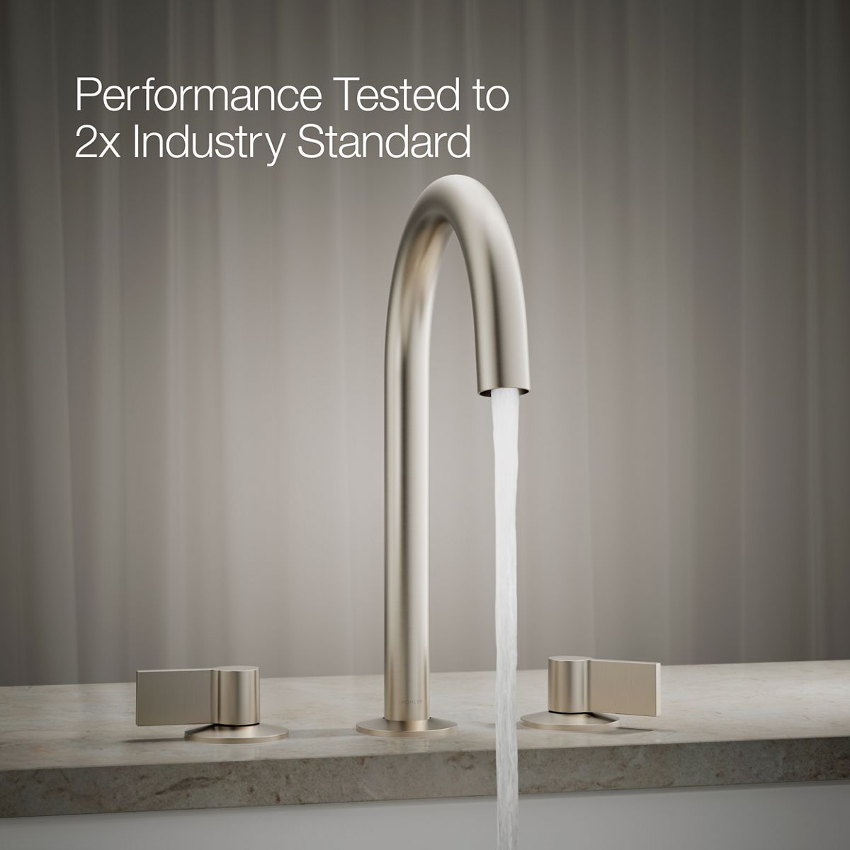 KOHLER Components Deck-mount bath spout with Tube design