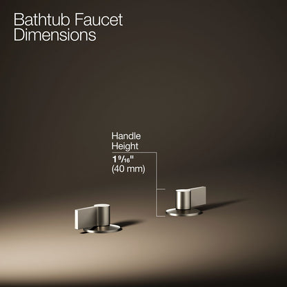 KOHLER Components Deck-mount bath faucet handles with Lever design