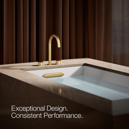 KOHLER Components Deck-mount bath faucet handles with Oyl design