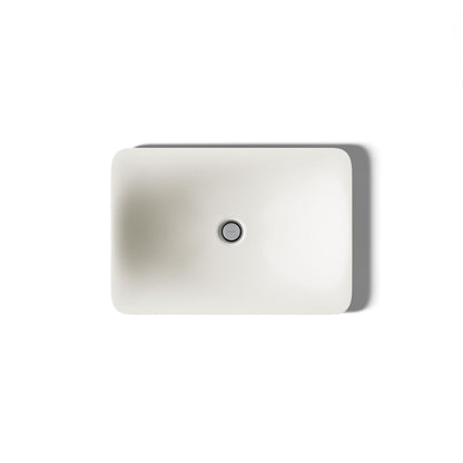 KOHLER K-7799 Carillon 21-1/4" rectangular drop-in bathroom sink, no overflow