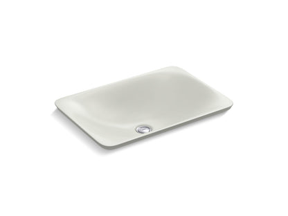 KOHLER K-7799 Carillon 21-1/4" rectangular drop-in bathroom sink, no overflow