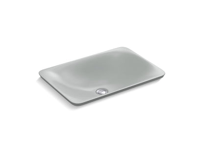 KOHLER K-7799 Carillon 21-1/4" rectangular drop-in bathroom sink, no overflow