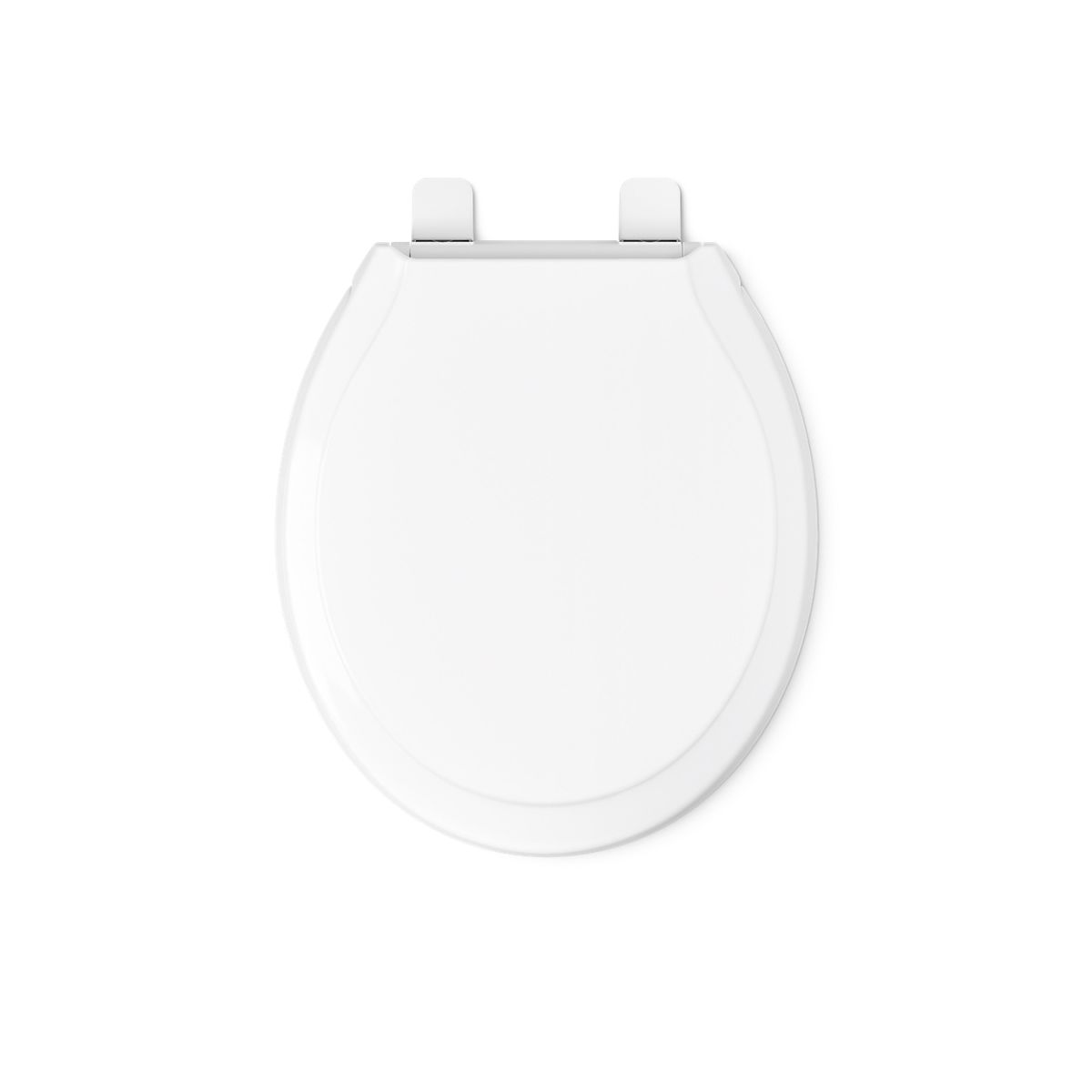 KOHLER K-78052-RL Rutledge ReadyLatch Quiet-Close round-front toilet seat