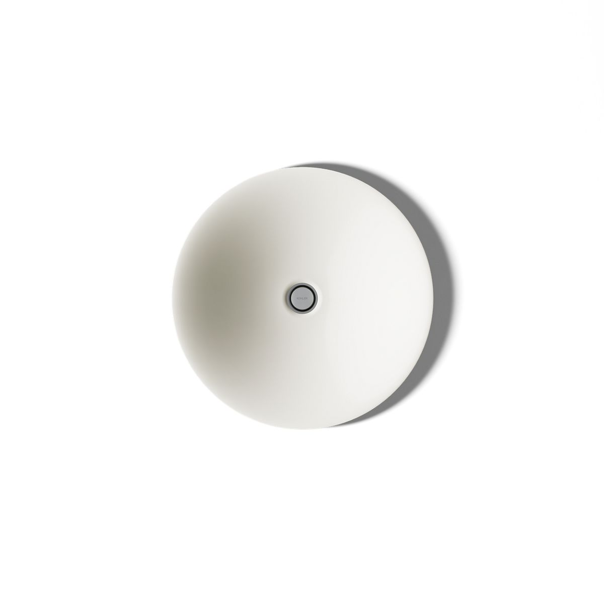 KOHLER K-7806 Carillon 17-3/4" round drop-in bathroom sink, no overflow