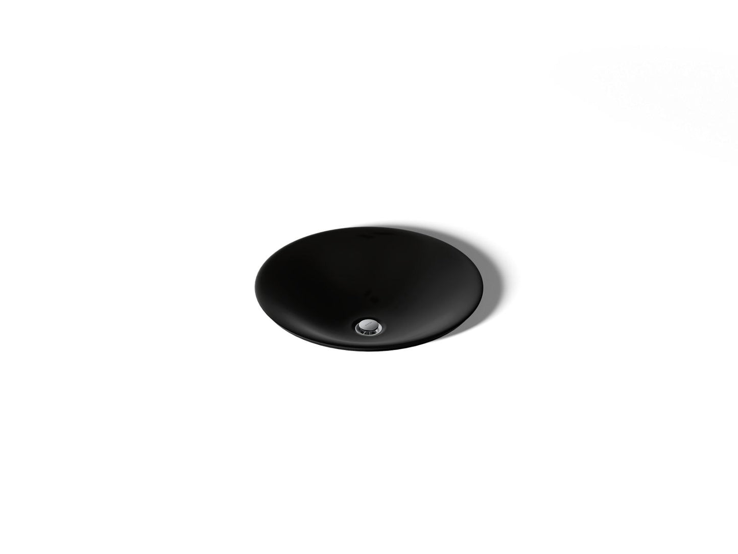 KOHLER K-7806 Carillon 17-3/4" round drop-in bathroom sink, no overflow