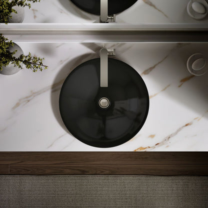 KOHLER K-7806 Carillon 17-3/4" round drop-in bathroom sink, no overflow