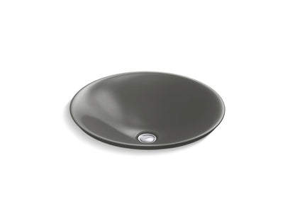 KOHLER K-7806 Carillon 17-3/4" round drop-in bathroom sink, no overflow