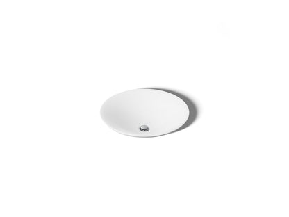 KOHLER K-7806 Carillon 17-3/4" round drop-in bathroom sink, no overflow