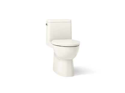 KOHLER K-78080 Reach One-piece compact elongated toilet with skirted trapway, 1.28 gpf