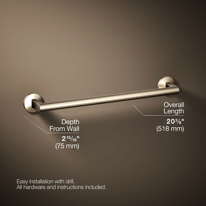 KOHLER Components 18" towel bar