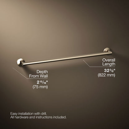 KOHLER Components 30" towel bar