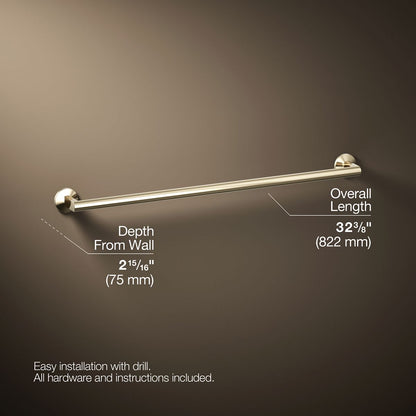 KOHLER Components 30" towel bar