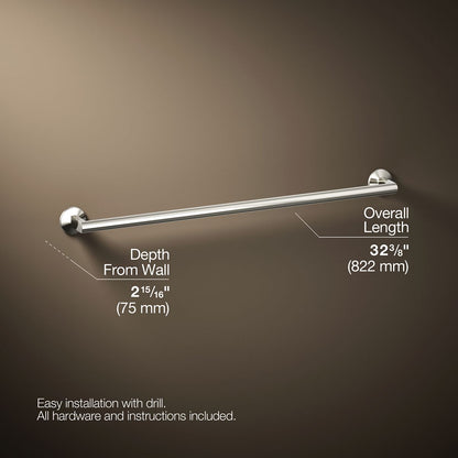 KOHLER Components 30" towel bar