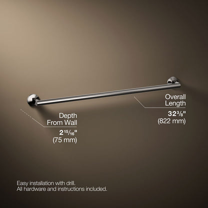 KOHLER Components 30" towel bar