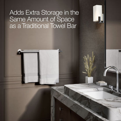 KOHLER Components Double towel bar
