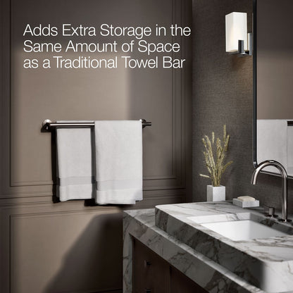 KOHLER Components Double towel bar