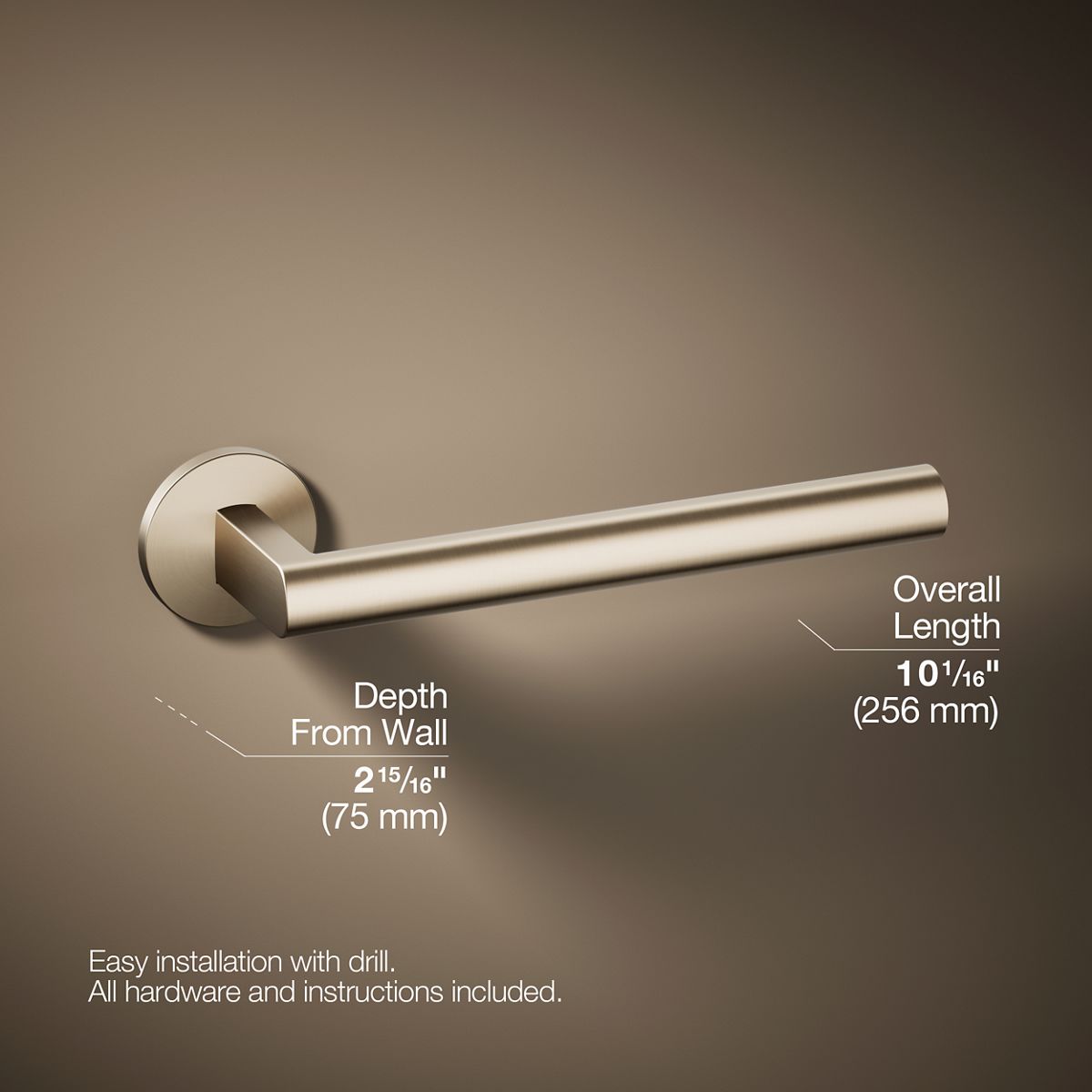 KOHLER Components Towel arm