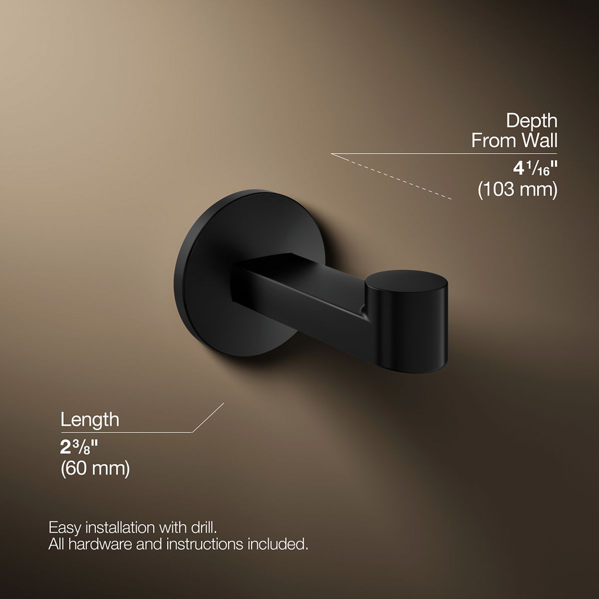 KOHLER Components Robe hook