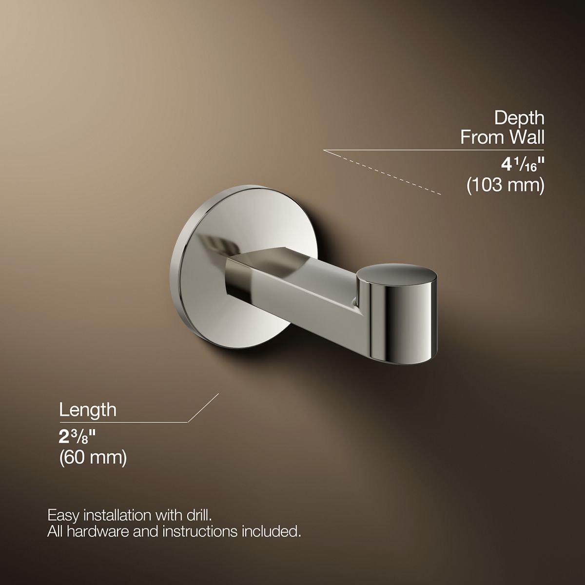 KOHLER Components Robe hook