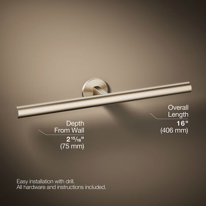 KOHLER Components Double towel arm