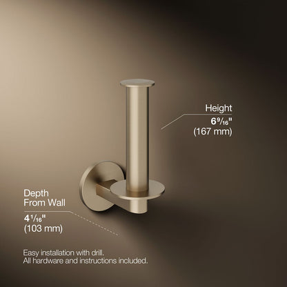 KOHLER Components Vertical toilet paper holder