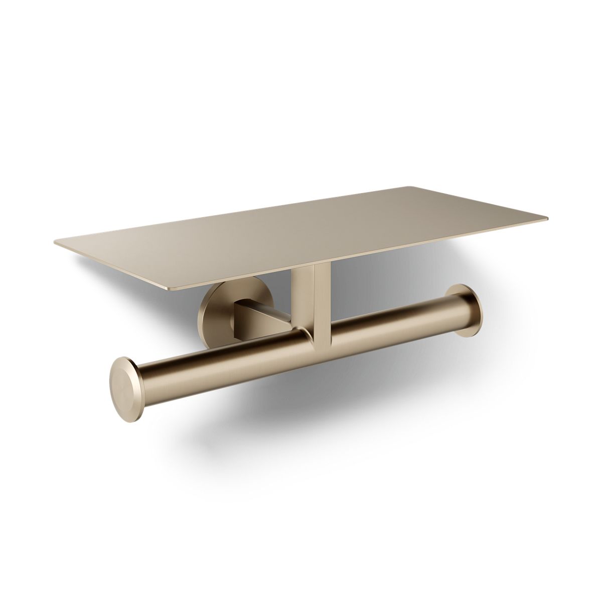 KOHLER Components Covered double toilet paper holder