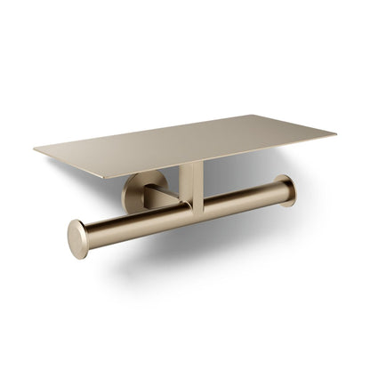 KOHLER Components Covered double toilet paper holder
