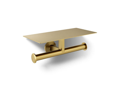 KOHLER Components Covered double toilet paper holder