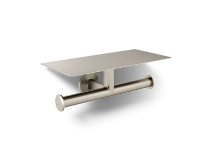 KOHLER Components Covered double toilet paper holder