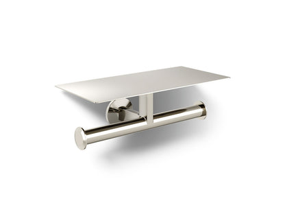 KOHLER Components Covered double toilet paper holder