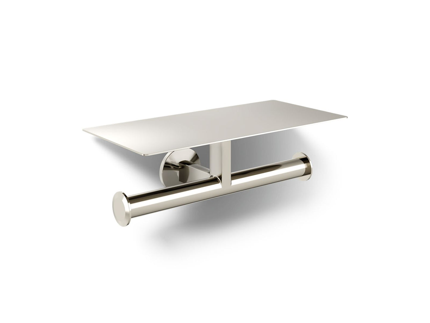KOHLER Components Covered double toilet paper holder