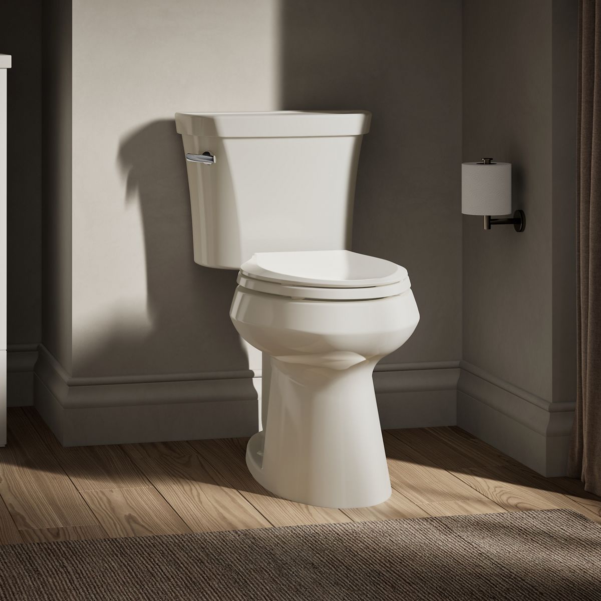 KOHLER K-80020 Highline Elongated toilet bowl with concealed trapway