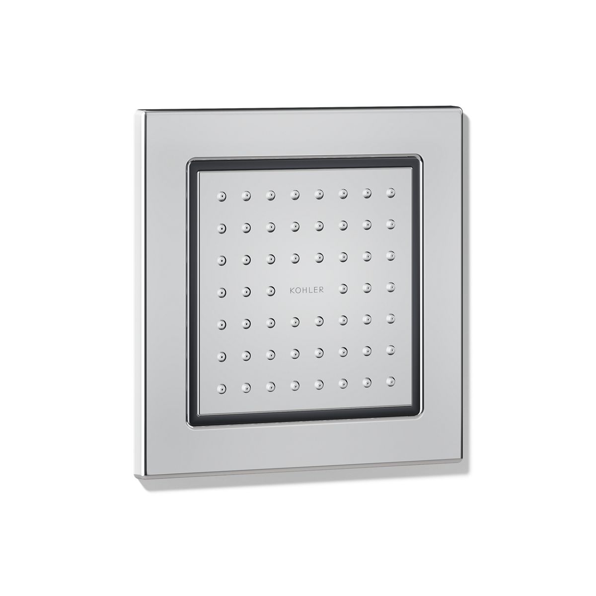 KOHLER WaterTile Square 54-nozzle single-function body spray, 2.5 gpm