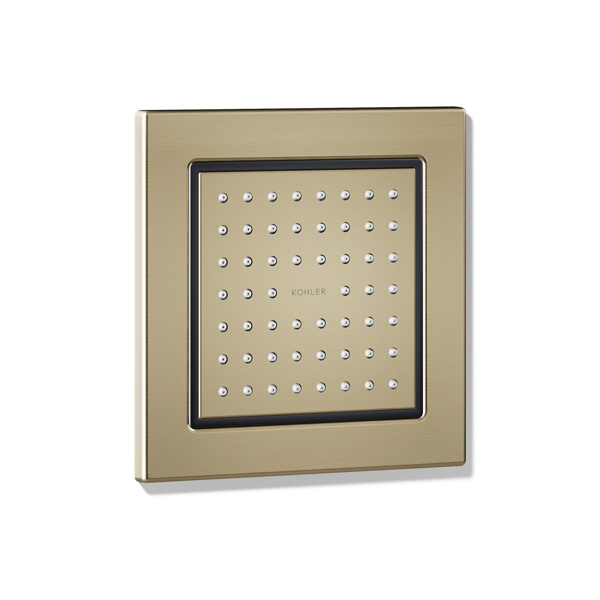 KOHLER WaterTile Square 54-nozzle single-function body spray, 2.5 gpm