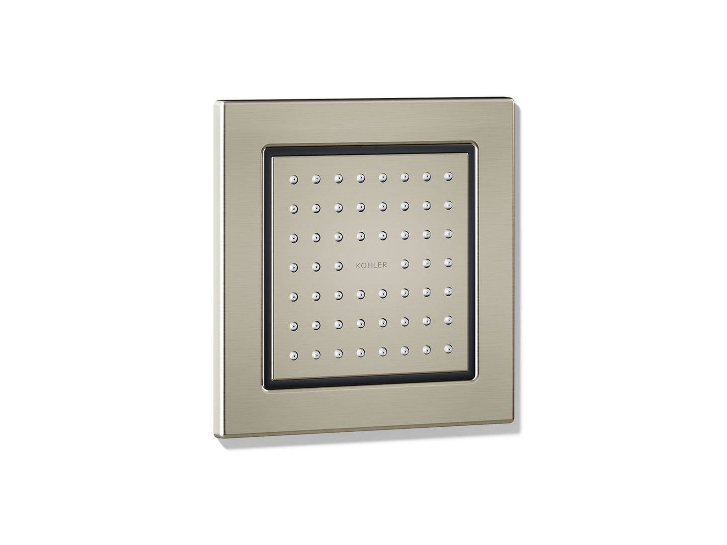 KOHLER WaterTile Square 54-nozzle single-function body spray, 2.5 gpm