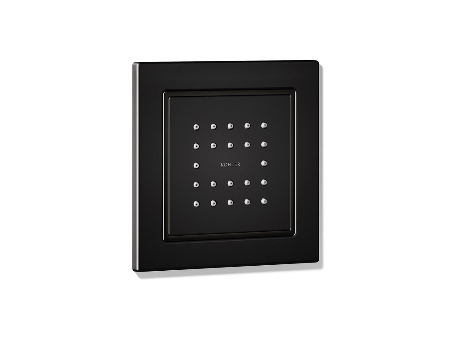 KOHLER WaterTile Square 22-nozzle single-function body spray, 2.5 gpm