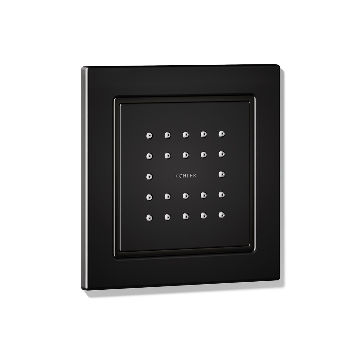 KOHLER WaterTile Square 22-nozzle single-function body spray, 2.5 gpm