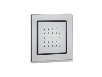 KOHLER WaterTile Square 22-nozzle single-function body spray, 2.5 gpm