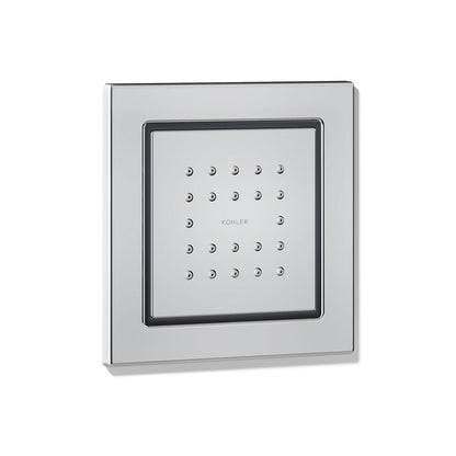 KOHLER WaterTile Square 22-nozzle single-function body spray, 2.5 gpm