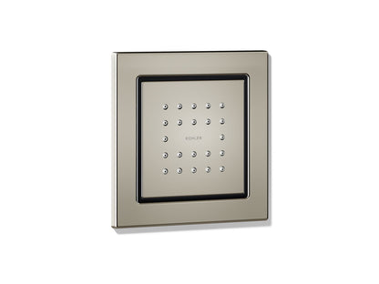 KOHLER WaterTile Square 22-nozzle single-function body spray, 2.5 gpm